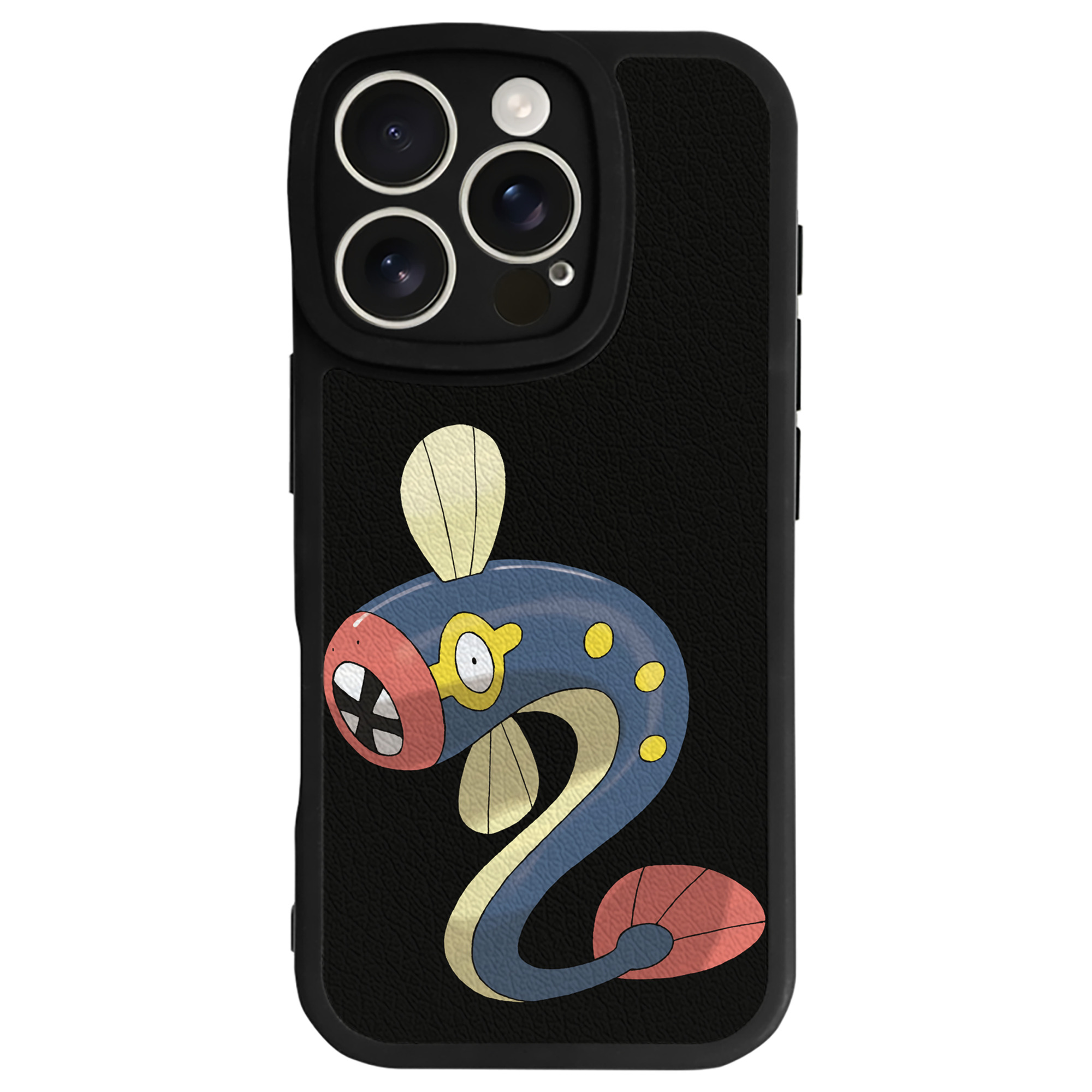 （画像用） ポケットモンスター Pokémon 【iPhone 16シリーズ対応】シリコンスマホケース（レザー調） 材質：シリコン